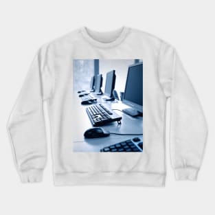 Computer Room Startup Crewneck Sweatshirt